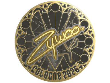 Sticker | ZywOo (Gold) | Cologne 2026
