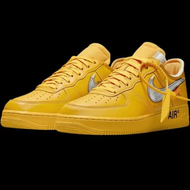 Nike Air Force 1 Low Off-White ICA University Gold