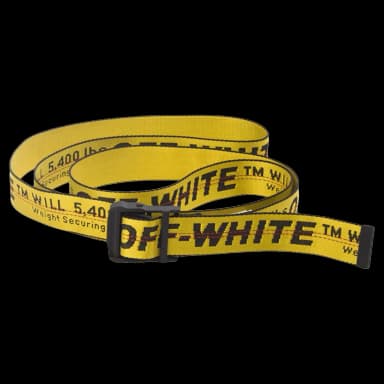 OFF-WHITE Industrial Belt Yellow/Black