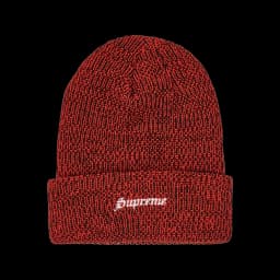 Supreme Twisted Loose Gauge Beanie Neon Orange