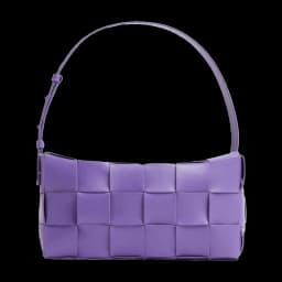 Bottega Veneta Brick Cassette Intreccio Purple
