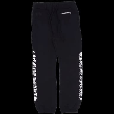 Chrome Hearts Logo Sweatpants in Black