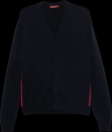Gucci Web-stripe Trim Cardigan