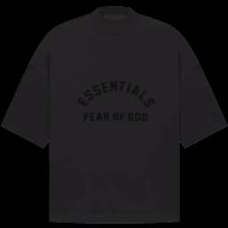 Fear of God Essentials Arch Logo Tee Jet Black