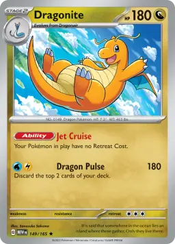 Dragonite - 149/165 NM (English)