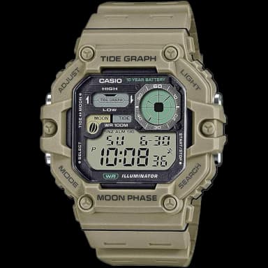 Casio Digital Quartz Green