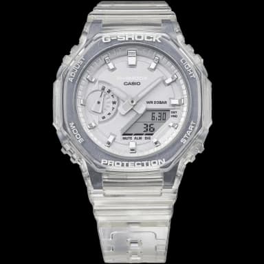 G-Shock Casio Transparent Resin Digital Quartz Unisex Watch