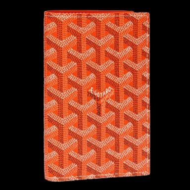 Goyard Grenelle Passport Cover Orange