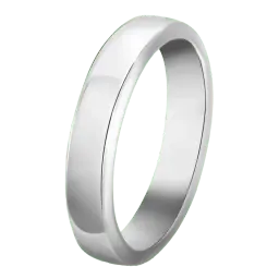 Van Cleef Toujours wedding band, 4 mm Platinum