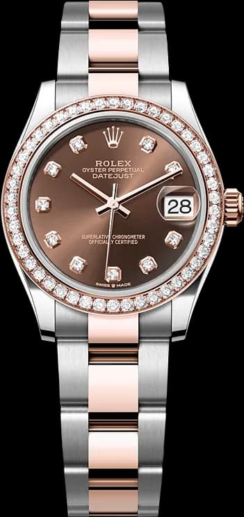 Rolex Datejust 31 Chocolate Dial Oyster Bracelet, ref. 278381RBR