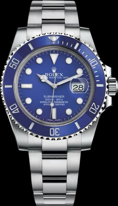 Rolex Oyster Perpetual Submariner Date ''Smurf'', ref. 116619LB
