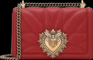 Dolce & Gabbana Devotion Quilted Shoulder Bag