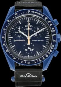 Swatch x Omega Moonswatch Mission to Neptune Moonshine Gold