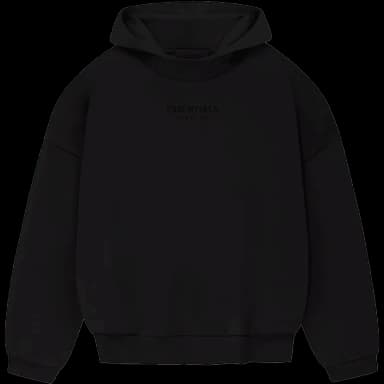 Fear of God Essentials Hoodie Jet Black