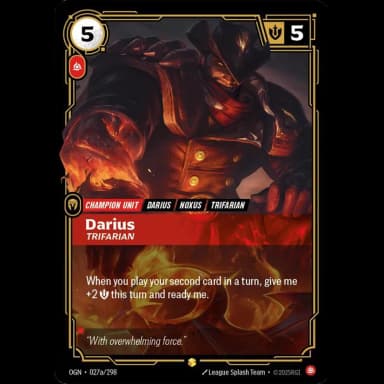 Darius - Trifarian (Alternate Art)