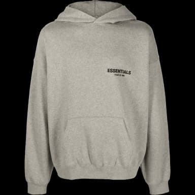 FEAR OF GOD ESSENTIALS logo pullover hoodie