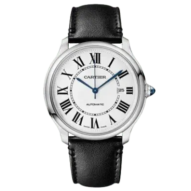 Cartier Ronde Must De Stainless Steel & Leather 40mm