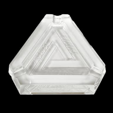Palace Tri-Ferg Glass Ashtray Clear