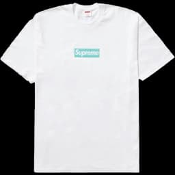 Supreme x Tiffany & Co. Box Logo Tee White