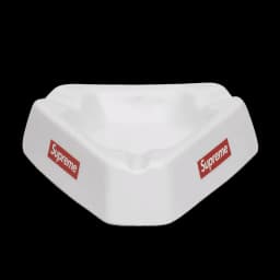 Supreme Ceramic Ashtray White