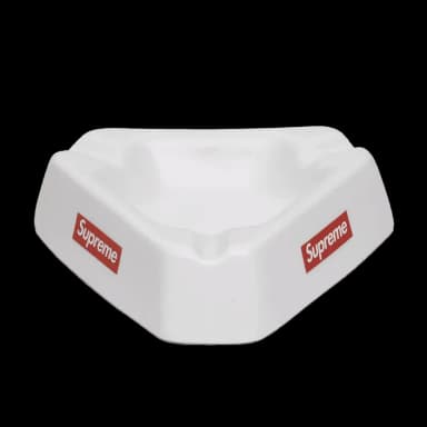 Supreme Ceramic Ashtray White