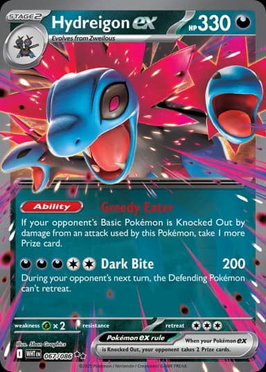 Hydreigon ex - 067/086 NM (English)