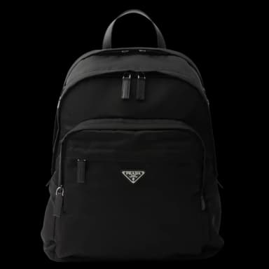 Prada Re-Nylon and Saffiano Leather Backpack