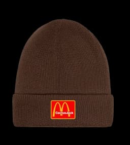 Travis Scott x McDonald Cj Arches Beanie Brown