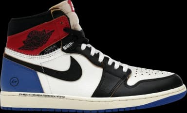 Jordan 1 Retro High OG SP Fragment x Union LA Varsity Red Sport Royal