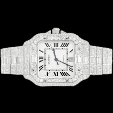 Cartier Santos De Cartier Steel 40MM - 20.50ctw