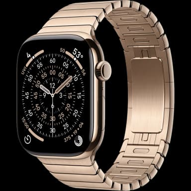 Apple Watch Series 11 Titanium Gold