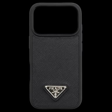 Prada Saffiano leather case for iPhone 17 Pro