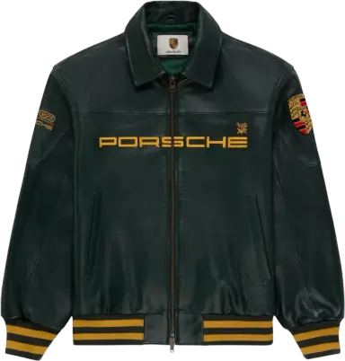 Aime Leon Dore x Porsche 993 Turbo Leather Club Jacket