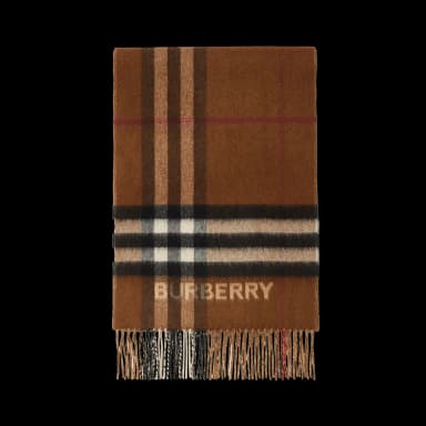 Burberry Men's Cashmere Check Scarf