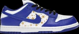 Nike x Supreme SB Dunk Low Stars Hyper Royal