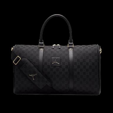 Jordan Monogram Duffle Bag Black