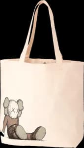 Kaws x Uniqlo Holiday Tote Bag