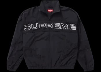 Supreme Jacquard Panel Track Jacket Black