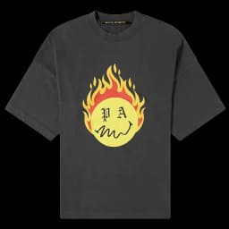 Palm Angels Burning Head T-shirt Black