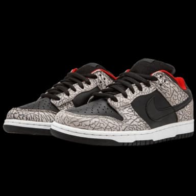 Nike SB Dunk Low Supreme Black Cement (2002)