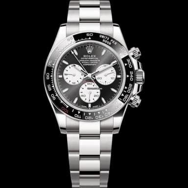 Rolex Daytona Le Mans White Gold Black Dial 40mm
