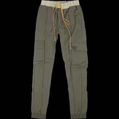 RHUDE logo-print flight cargo trousers