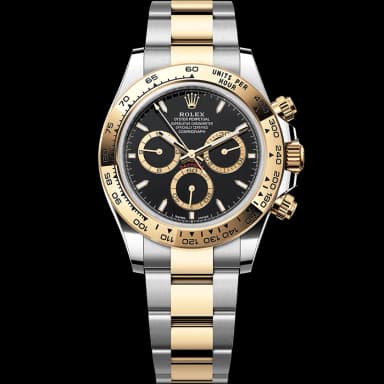 Rolex Daytona Two Tone Black Dial 40mm