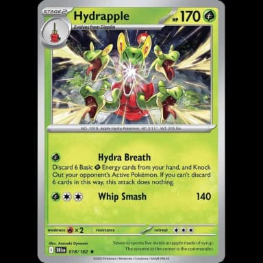 Hydrapple (Reverse Holo)