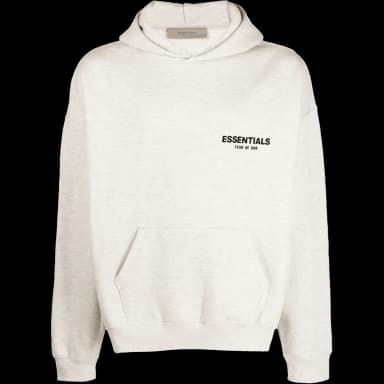 FEAR OF GOD ESSENTIALS logo-print hoodie